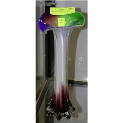 TALL MULTI-COLOURED VASE