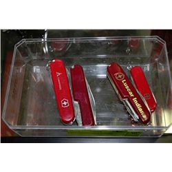 4 COLLECTIBLE PEN KNIVES