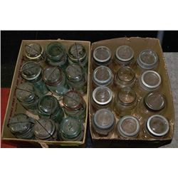 2 BOXES OF ESTATE JARS