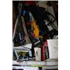 Image 1 : BIN OF ASSORTED TOOLS & HARDWARE