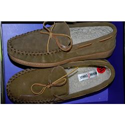 NEW MENS LEATHER SLIPPERS SIZE 9/10