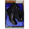 Image 1 : NEW WOMENS BLACK ANKLE BOOTS SIZE 6 1/2