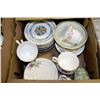 Image 1 : BOX OF ASSORTED DISHES