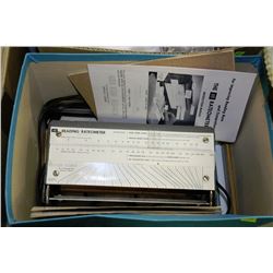 VINTAGE RATE-O-METER READING TOOL