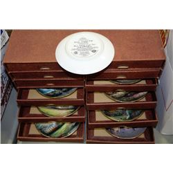 BRADFORD EXCHANGE 12 MONTH PLATE COLLECTION