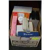 Image 1 : BOX OF ASSORTED OFFICE SUPPLIES