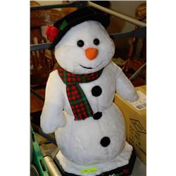 FROSTY THE PLUSH SNOWMAN