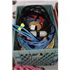 Image 1 : CRATE OF EXTENSION CORDS    100FT,50FT ,ETC