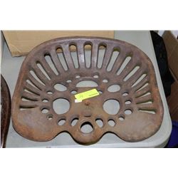 VINTAGE TRACTOR SEAT ON CHOICE