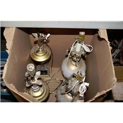 ESTATE BOX OF 4 LAMPS