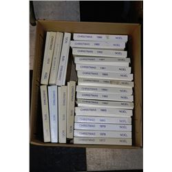 ESTATE BOX OF CHRISTMAS PLATES