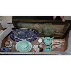 ESTATE BOX OF ASST. ORNAMENTS