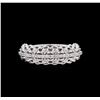 Image 2 : 0.23ctw Diamond Ring - 14KT White Gold