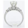 Image 9 : EGL USA Certified 1.50ctw Diamond Ring - 14KT White Gold