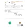Image 4 : 14KT Yellow Gold GIA Certified 28.07ct Emerald and Diamond Ring