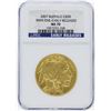 Image 1 : 2007 NGC MS70 Early Release American Buffalo .9999 Fine Gold Bullion Coin