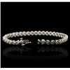 Image 3 : 10KT White Gold 0.40ctw Diamond Bracelet
