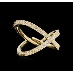 0.45ctw Diamond Ring - 14KT Yellow Gold