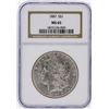 Image 1 : 1887 NGC MS65 Morgan Silver Dollar