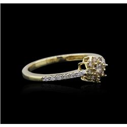 14KT Yellow Gold 0.50ctw Diamond Ring