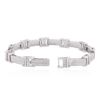 Image 3 : 14KT White Gold 0.49ctw Diamond Bracelet
