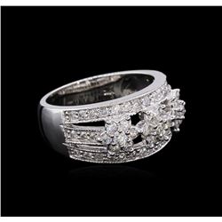 0.97ctw Diamond Ring - 14KT White Gold