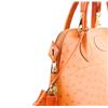 Image 3 : Hermes Orange Ostrich Bolide Handbag Tote