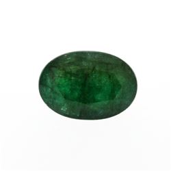 8.13ct. One Oval Cut Natural Emerald