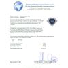 Image 4 : 14KT White Gold 4.22ct Blue Spinel and Diamond Ring