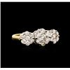 Image 1 : 18KT Yellow Gold 1.80ctw Diamond Ring