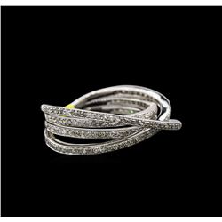 0.96ctw Diamond Ring - 14KT White Gold