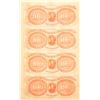Image 2 : Citizens Bank New Orleans $100 Uncut Notes Lot of 3