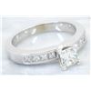 Image 3 : EGL USA 0.75ctw Diamond Ring - 14KT White Gold