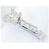Image 5 : EGL USA 0.75ctw Diamond Ring - 14KT White Gold