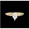 Image 2 : 0.61ctw Diamond Ring - 14KT Yellow Gold