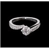 Image 2 : 1.06ctw Diamond Ring - Platinum