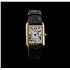 Image 1 : Cartier 18KT Yellow Gold Tank Louis Cartier Watch