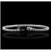 Image 3 : 14KT White Gold 2.37ctw Diamond Bracelet