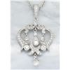Image 3 : Penny Preville 2.60ctw Diamond Necklace - 18KT White Gold