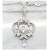 Image 5 : Penny Preville 2.60ctw Diamond Necklace - 18KT White Gold