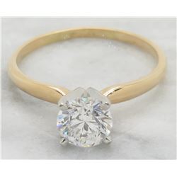 1.01ct Diamond Ring - 14KT Yellow Gold