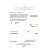 Image 4 : 4.21ctw Diamond Bangle Bracelet - 14KT White Gold