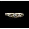 Image 2 : 14KT Yellow Gold 1.24ctw Diamond Ring