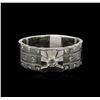 Image 2 : 0.43ctw Diamond Ring -14KT White Gold