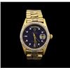 Image 1 : Rolex President 18KT Gold 1.00ctw DayDate Men's Watch