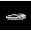 Image 2 : 0.50ctw Diamond Ring - 14KT White Gold