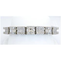 5.00ctw Diamond Bracelet - 14KT White Gold