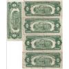 Image 2 : Lot of 10 Assorted United States Red Seal $2 Bills