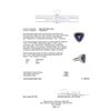 Image 4 : 13.98ct Tanzanite and Diamond Ring - 18KT White Gold