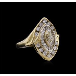 1.15ctw Diamond Ring - 14KT Yellow Gold